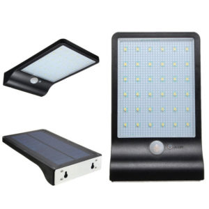 LED Ηλιακός Προβολέας 20W με Αισθητήρα Κίνησης 3 Λειτουργειών 6000K