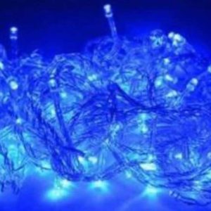 Χριστουγεννιάτικα Λαμπάκια 100 Led Μπλε