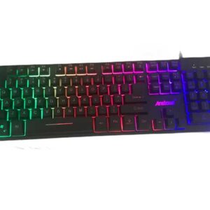 Σετ Gaming Πληκτρολόγιο & Ποντίκι με Πολύχρωμο Φωτισμό