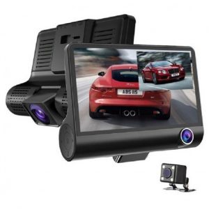 DVR Καταγραφικό αυτοκινήτου WDR Car Dual Lens Camera Full HD 1080P