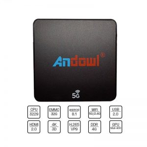 Q M6 ANDOWL Smart Box 4K 5G Android 8.1 4GB/32GB