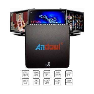 Q M6 ANDOWL Smart Box 4K 5G Android 8.1 4GB/32GB