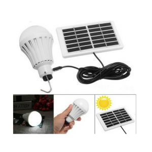 Φορητή Ηλιακή LED Λάμπα 5W USB ΟΕΜ