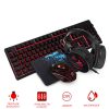 K59 RGB LED Gaming Over-Ear Headset Headphone, Keyboard & Mouse Combo Set