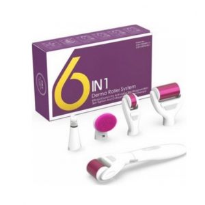6 in 1 Titanium Derma Roller System 0.5-2mm