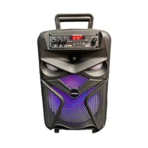 Επαναφορτιζόμενo Ηχείο Bluetooth 8″ με Μικρόφωνο