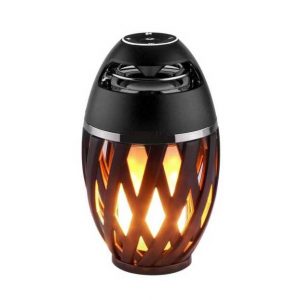 Επαναφορτιζόμενο Ηχείο Bluetooth με Led Φλόγα