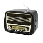 Επαναφορτιζόμενο Retro Ραδιόφωνο Bluetooth