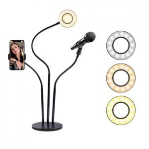 Eπαγγελματικό Ring Light με Βάση