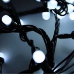100 Χριστουγεννιάτικα Λαμπάκια Led Μπίλιες