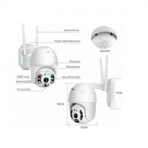 IP Wi-Fi Κάμερα 1080p Αδιάβροχη HAL-XMP200