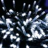 500 Χριστουγεννιάτικα Λαμπάκια LED Ψυχρό 30μ Εξωτερικού Χώρου σε Σειρά με Πράσινο Καλώδιο OEM