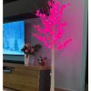 Διακοσμητικό δέντρο Τριαντάφυλλο LED Ροζ 1.80cm