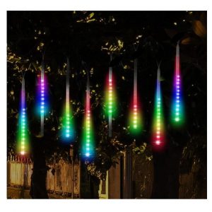 Χριστουγεννιάτικη LED βροχή 8 τεμάχια x 50cm Πολύχρωμο