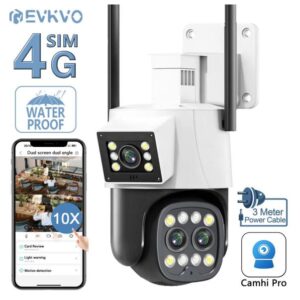 Αδιάβροχη Ασύρματη IP WiFi Κάμερα με Led Φάρο