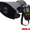 Κόρνα αυτοκινήτου 50W/300dB με 7 ήχους και μικρόφωνο