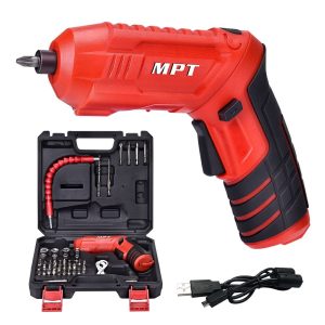 MPT Κατσαβίδι Μπαταρίας 4V Cordless Screwdriver Li-Ion Battery 50PCS-SET