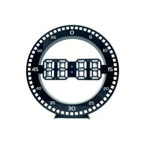 Ψηφιακό Ρολόι Τοίχου 3D LED - Μέτρηση Λεπτών
