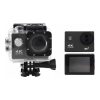 Action Camera 4K Ultra HD Υποβρύχια (με Θήκη) με WiFi Μαύρη με Οθόνη 2"