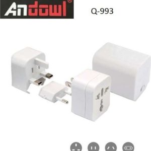 Andowl AC Q-993 Αντάπτορας Πρίζας από Universal σε Universal