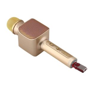 Ασύρματο Μικρόφωνο Karaoke YS-68 σε Χρυσό Χρώμα