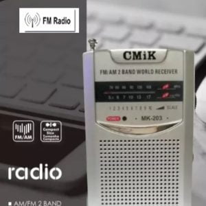 Φορητό Ραδιόφωνο με Μπαταρίες Fm-Am