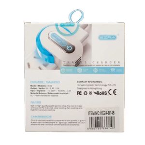 Φορτιστής Πρίζας Led Tuch Colorfulled LED Charger EZRA HC24-B145