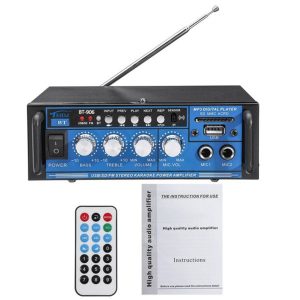 GLS-05 Ραδιοενισχυτής Bleutooth Stereo Karaoke 2x20W