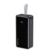 Remax RPP-173 Power Bank 60000mAh 22.5W με 4 Θύρες USB-A και Θύρα USB-C Μαύρο