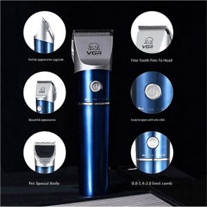 VGR V-098 Επαναφορτιζόμενη Κουρευτική Μηχανή για Κατοικίδια