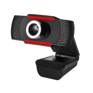 Web Camera Full HD 1080p Κόκκινη CAM06