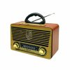 Yuegan YG-115BT Retro Επιτραπέζιο Ραδιόφωνο Επαναφορτιζόμενο με Bluetooth και USB Χρυσό