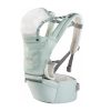 Κλασσικός Μάρσιππος Blue με Κάθισμα Babycarrier Aiebao A0570