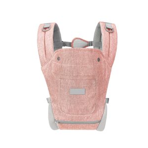 Κλασσικός Μάρσιππος Pink με Κάθισμα Babycarrier Aiebao A0570