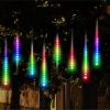 8 Χριστουγεννιάτικα Λαμπάκια LED Πολύχρωμα 2.5μ x 50εκ τύπου Μετεωρίτης