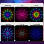 Σετ Ταινίες RGB Led σε Σχήμα Πυροτεχνήματος με App Εφαρμογή