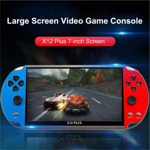 Ασύρματη Κονσόλα Παιχνιδιών Arcade Μεγάλης Οθόνης 7'' 16GB
