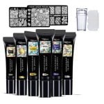 Σετ Acryl Gel για Στάμπες και Σφραγίδα