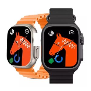 X8 Ultra Smartwatch με Παλμογράφο (Μαύρο)