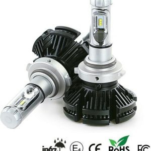 Autoline Λάμπες Αυτοκινήτου X3 H7 LED 6000K Ψυχρό Λευκό 9-32V 50W 2τμχ 14212