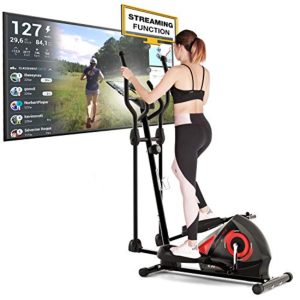 K Fit Run Μαγνητικό Ελλειπτικό Μηχάνημα με Δίσκο 3kg για Χρήστη έως 115kg