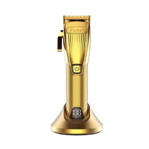 Kemei KM-K32S Επαναφορτιζόμενη Κουρευτική Μηχανή Χρυσή