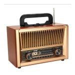 Επαναφορτιζόμενο Retro Ραδιόφωνο Bluetooth