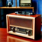 Επαναφορτιζόμενο Retro Ραδιόφωνο Bluetooth