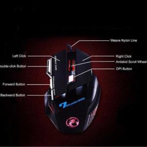 Ενσύρματο Ποντίκι Gaming Led