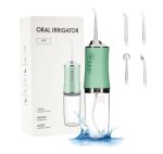 Επαναφορτιζόμενη Φορητή Συσκευή Καθαρισμού Δοντιών με Πίεση Νερού