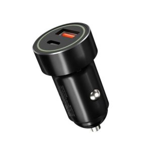 Φορτιστής Αυτοκινήτου με 2 Θύρες USB - TYPE-C 20W