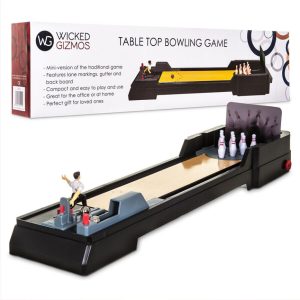 Tabletop 10 Pin Bowling Alley Mini Bowling Game 8221