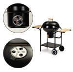 Φορητή Ψησταριά BBQ Κάρβουνου με Σχάρα
