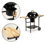 Φορητή Ψησταριά BBQ Κάρβουνου με Σχάρα